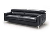 VIG Furniture Divani Casa Natalia - Modern Black Leather Sofa VGKK1281X-BLK-S