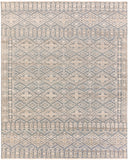 Nobility NBI-2304 Traditional Wool, Viscose Rug NBI2304-810 Medium Gray, Khaki, Camel 65% Wool, 35% Viscose 8' x 10'