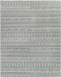 Nobility NBI-2306 Global Wool, Viscose Rug NBI2306-810 Sage, Charcoal, Light Gray, Ivory 60% Wool, 40% Viscose 8' x 10'