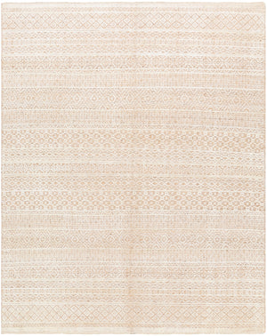 Nobility NBI-2311 Global Wool, Polyester, Viscose Rug NBI2311-81012 Wheat, Cream, Dark Brown, Camel 60% Wool, 20% Polyester, 20% Viscose 8'10" x 12'