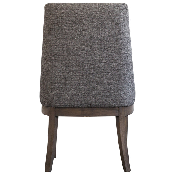 George Fabric Chair - Stylish Century Gray Upholstery with Comfort, Easy-Clean Design & Solid Support