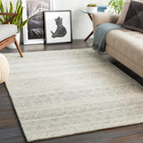 Newcastle NCS-2312 Global Wool Rug NCS2312-912 Seafoam, Sage, Dark Green, Cream 100% Wool 9' x 12'