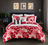 Malea Pink King 12pc Comforter Set