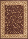 Nourison Somerset ST02 Traditional Machine Made Power-loomed Indoor Area Rug Brown 7'9" x 10'10" 99446047908