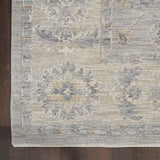 Nourison Asher ASR02 Persian Machine Made Power-loomed Indoor only Area Rug Grey 7'10" x 10'4" 99446806895