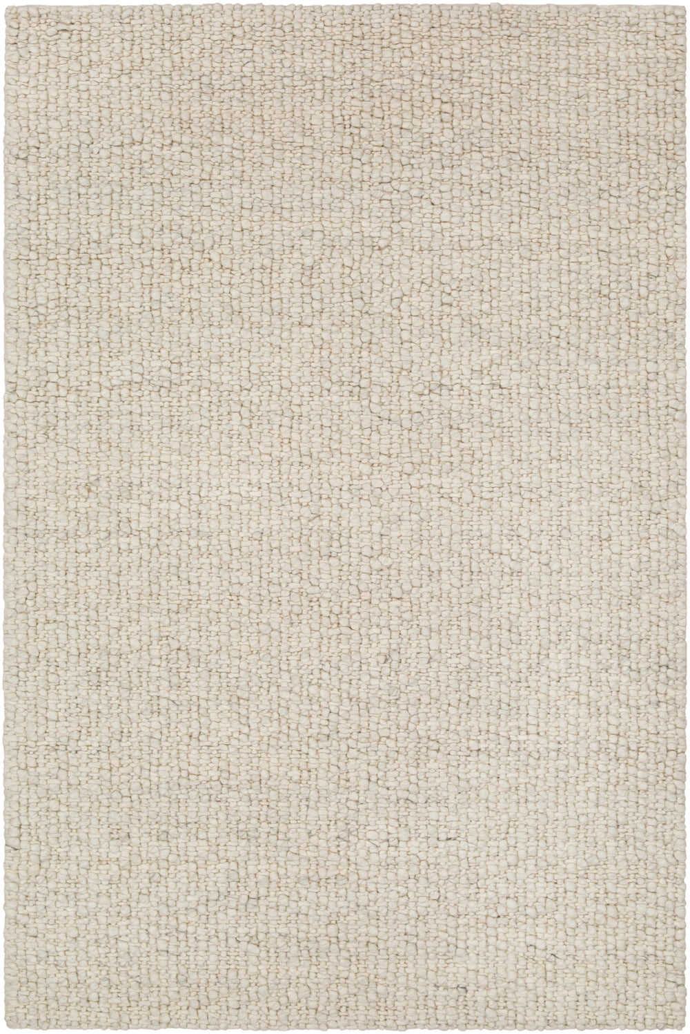 Neravan NER-1001 Modern Wool Rug NER1001-810 Cream, Charcoal 100% Wool 8' x 10'