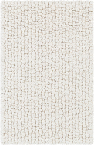 Neravan NER-1003 Modern Wool Rug NER1003-810 Cream 100% Wool 8' x 10'