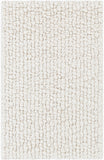 Neravan NER-1003 Modern Wool Rug NER1003-810 Cream 100% Wool 8' x 10'