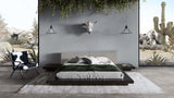 VIG Furniture Modrest Tokyo - Eastern King Contemporary Black and Grey Platform Bed  VGMABR-90-BLK-GRAY-EK