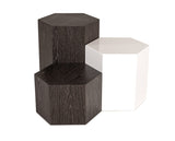 VIG Furniture Modrest Newmont - Modern Small Elm End Table  VGBB-MND-CT23-GRY