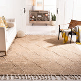 Safavieh Natural NF108 Hand Woven And Stitched Rug