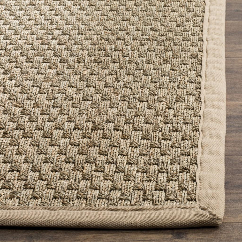 Safavieh Nf114 Power Loomed Seagrass Rug NF114A-5SQ