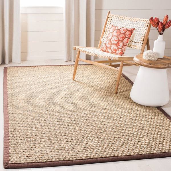 Safavieh Nf114 Power Loomed Seagrass Rug NF114K-4