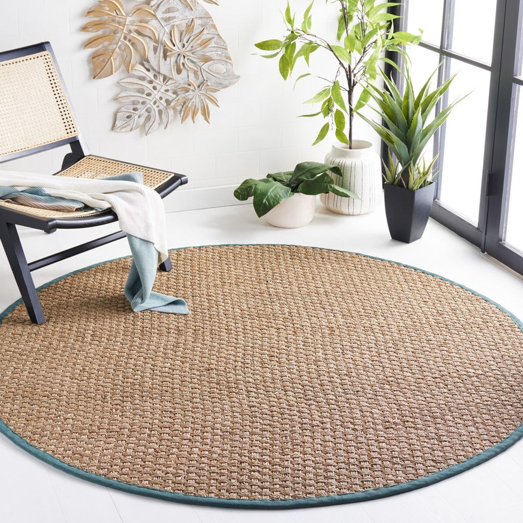 Safavieh Nf114 Power Loomed Seagrass Rug NF114M-4