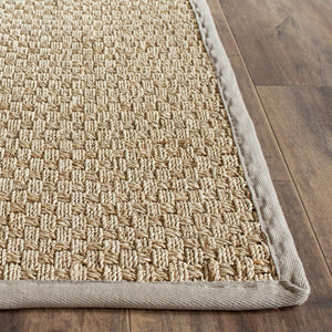 Safavieh Nf114 Power Loomed Seagrass Rug NF114P-5SQ