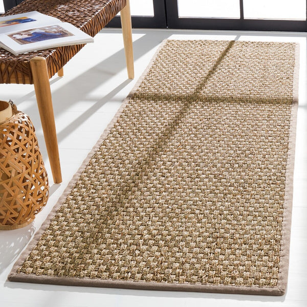 Safavieh Nf114 Power Loomed Seagrass Rug NF114P-5SQ