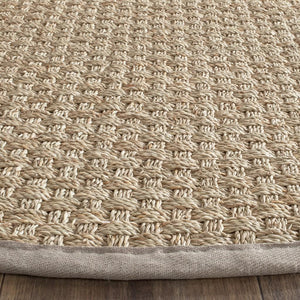 Safavieh Nf114 Power Loomed Seagrass Rug NF114P-5SQ