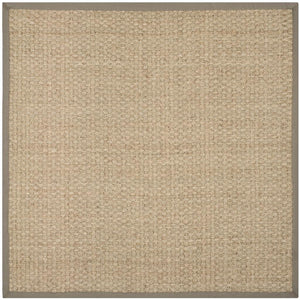 Safavieh Nf114 Power Loomed Seagrass Rug NF114P-5SQ