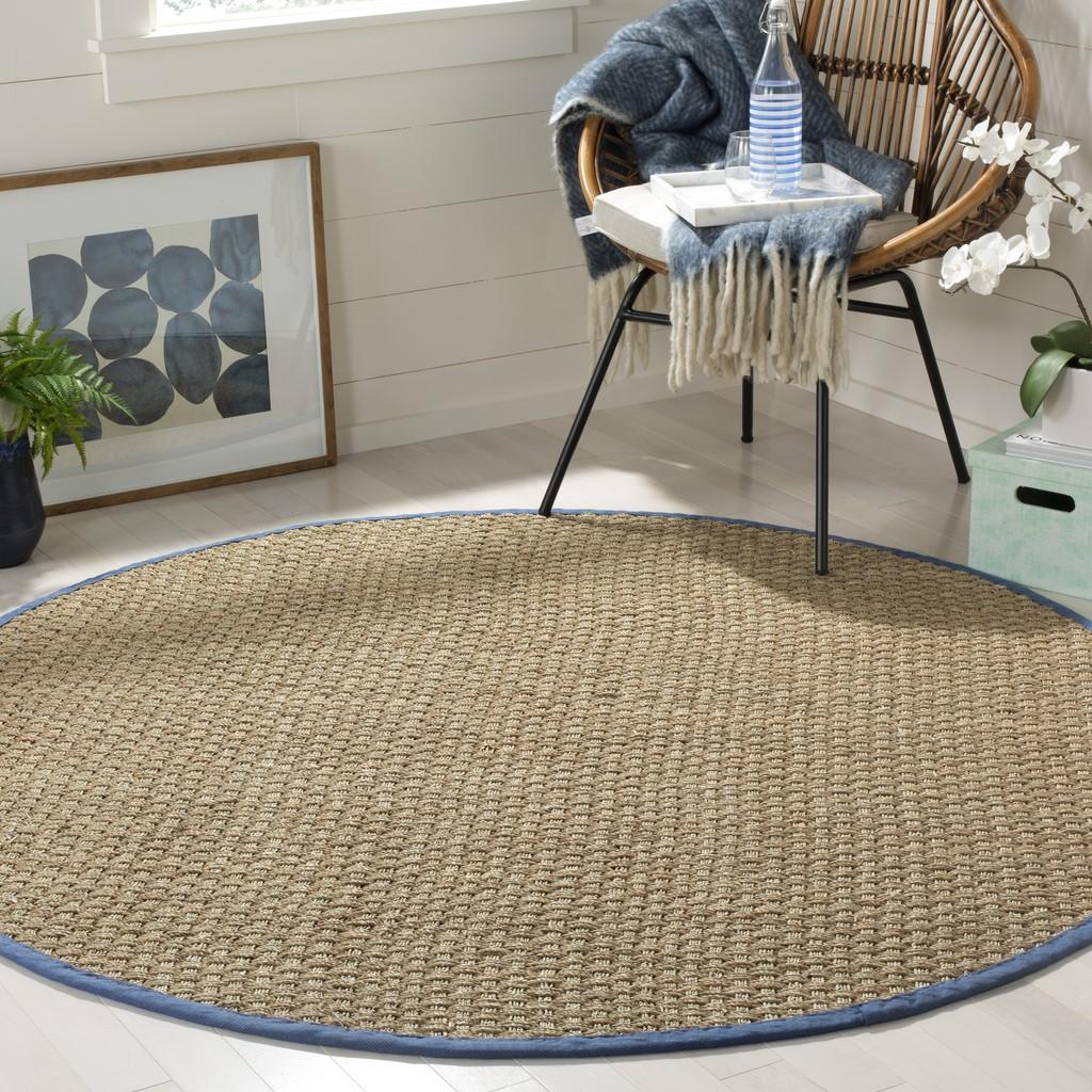 Safavieh Nf114 Power Loomed Seagrass Rug NF114T-9
