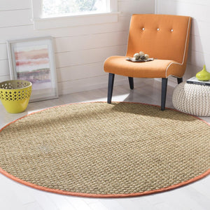 Safavieh Nf114 Power Loomed Seagrass Rug NF114Y-9