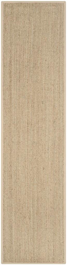 Natural Fiber Nf115  Power Loomed Seagrass Rug Natural / Beige
