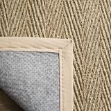 Safavieh Nf115 Power Loomed Seagrass Rug NF115A-4SQ