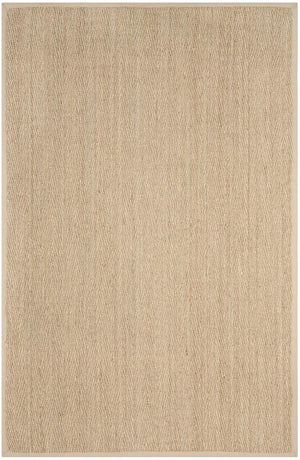 Natural Fiber Nf115  Power Loomed Seagrass Rug Natural / Beige