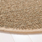 Safavieh Nf115 Power Loomed Seagrass Rug NF115A-4SQ
