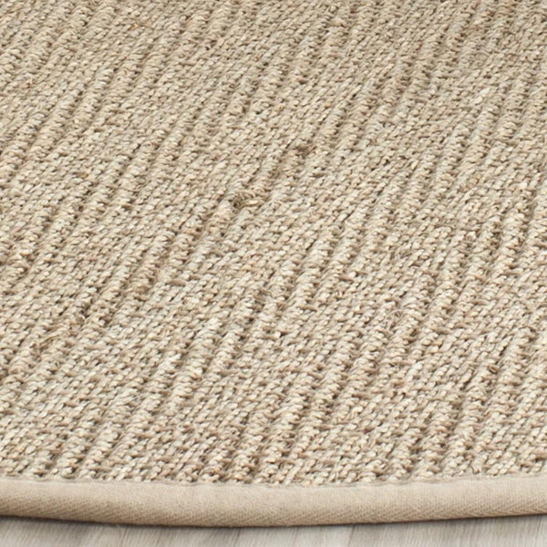 Natural Fiber Nf115  Power Loomed Seagrass Rug Natural / Beige
