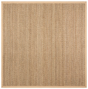 Natural Fiber Nf115  Power Loomed Seagrass Rug Natural / Beige