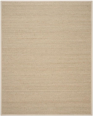 Natural Fiber Nf115  Power Loomed Seagrass Rug Natural / Beige