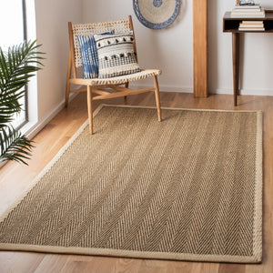 Safavieh Nf115 Power Loomed Seagrass Rug NF115J-8SQ