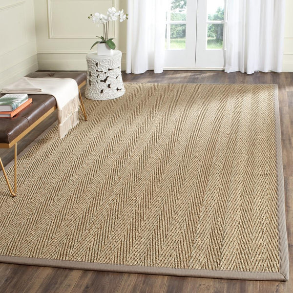 Safavieh Nf115 Power Loomed Seagrass Rug NF115P-3