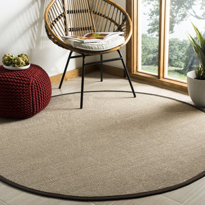 Safavieh Natural Fiber 131 Power Loomed 100% Sisal Pile Rug NF131F-4