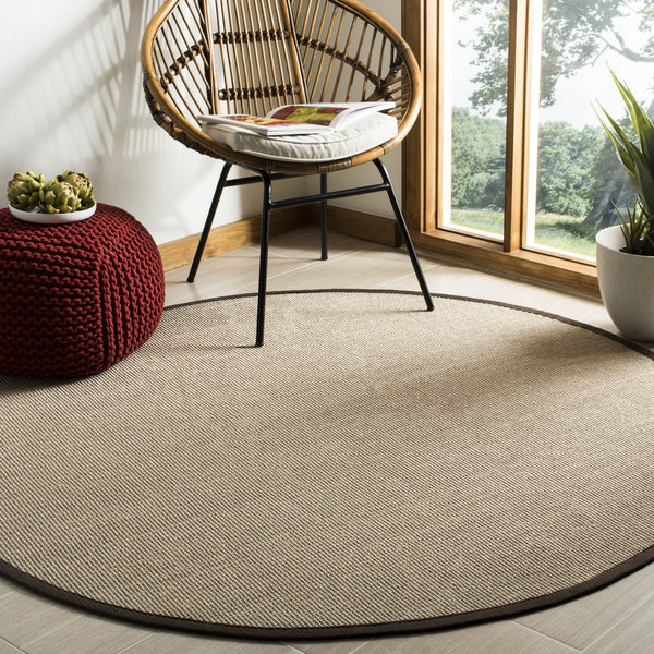 Safavieh Natural Fiber 131 Power Loomed 100% Sisal Pile Rug NF131F-4