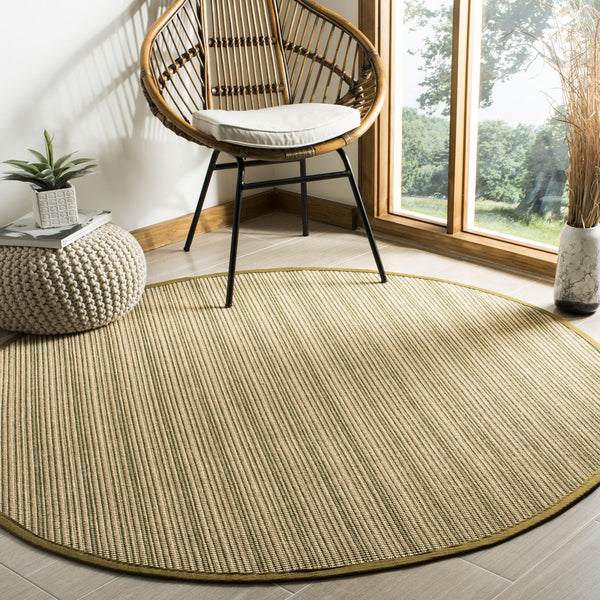 Safavieh Natural Fiber 132 Power Loomed 100% Sisal Pile Rug NF132A-4