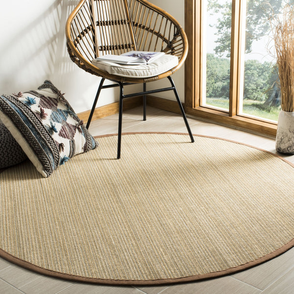 Safavieh Natural Fiber 132 Power Loomed 100% Sisal Pile Rug NF132D-4