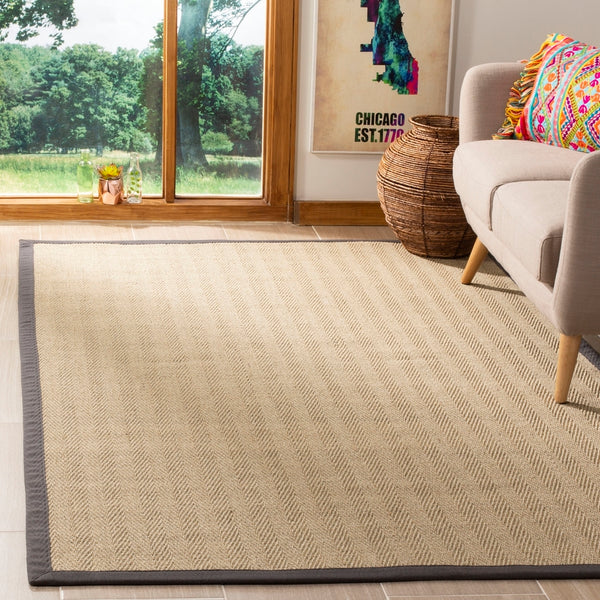 Safavieh Natural Fiber 134 Power Loomed 100% Sisal Pile Rug NF134A-4