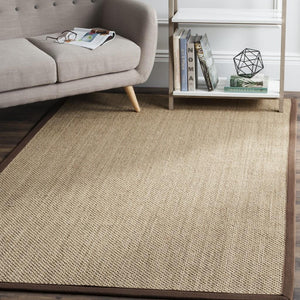 Safavieh Natural NF141 Power Loomed Rug