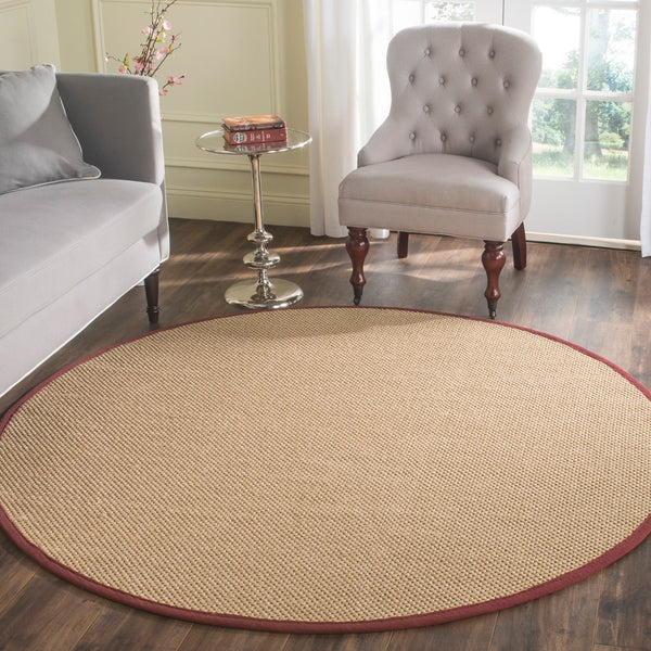 Safavieh Natural NF141 Power Loomed Rug
