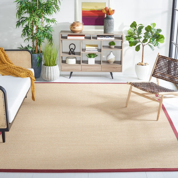 Safavieh Trinidad - Rlr0541 Power Loomed 100% Sisal Pile Rug NF141D-4R