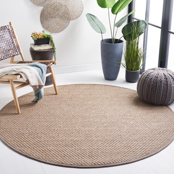 Safavieh Natural Fiber 153 Power Loomed 100% Sisal Pile Rug NF153A-3