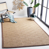 Safavieh Natural Fiber 154 Power Loomed 100% Sisal Pile Rug NF154A-3