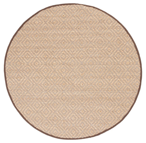 Safavieh Natural Fiber 154 Power Loomed 100% Sisal Pile Rug NF154A-3