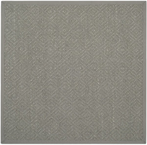 Safavieh Natural Fiber 154 Power Loomed 100% Sisal Pile Rug NF154B-8SQ