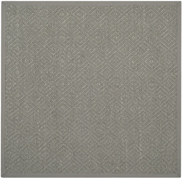 Safavieh Natural Fiber 154 Power Loomed 100% Sisal Pile Rug NF154B-8SQ