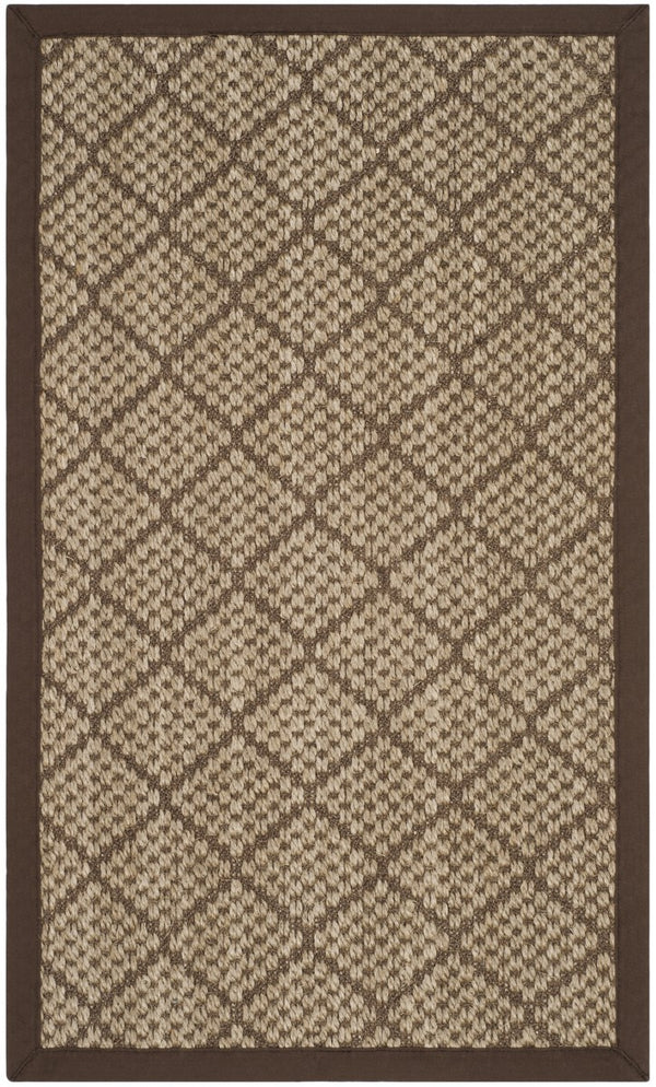 Safavieh Natural Fiber 155 Power Loomed 100% Sisal Pile Rug NF155A-3