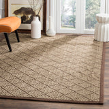 Safavieh Natural NF155 Power Loomed Rug