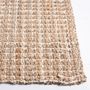 Natural Fiber 187 Contemporary Hand Loomed 100% Jute Rug Natural