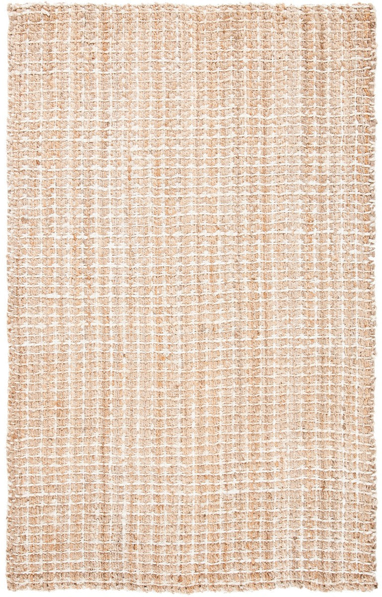 Natural Fiber 187 Contemporary Hand Loomed 100% Jute Rug Natural